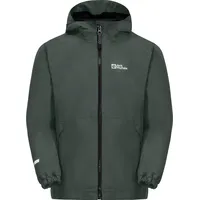 Jack Wolfskin Kinder Doppeljacke Iceland 3in1 slate green/black, 128