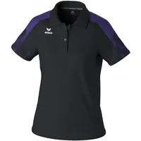 Erima Evo Star Kurzarm-poloshirt Black / Ultra Violet 34