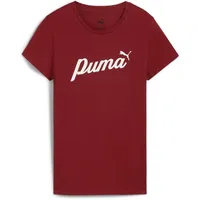 Puma Puma, Tshirts Script Tee, (XS), Rot,