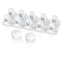 Bearware Babysicherung Schrankschloss - Schranksicherung Kindersicherung magnetisch - 10