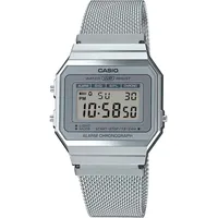 Casio Retro Vintage Uhr Silver Grey / Silver Grey