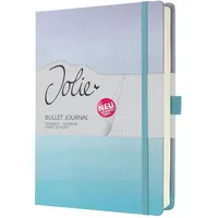 Sigel Notizbuch JOLIE Bullet A5+ punktraster, blau/violett Hardcover 200