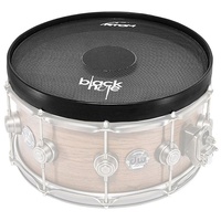 RTOM Black Hole Practice Pad Schlagzeug, Schwarz