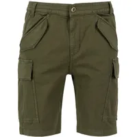 Alpha Industries Airman Kurze Hose - Dark Olive -