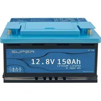 Supervolt LiFePO4 150Ah 12.8V mit Bluetooth BMS (0% MwSt