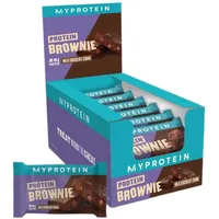 MYPROTEIN Protein Brownie, 12 x 75 g Box, Chocolate