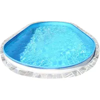 Waterman Stahlwandpool oval Exklusiv 700x350x120 cm, Stahl 0,6 mm