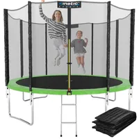 Kinetic Sports Salto Plus 305 cm inkl. Sicherheitsnetz, Regenplane