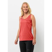 Jack Wolfskin Crosstrail Tank W Vibrant Red - XL
