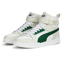 Puma RBD Game Sneaker, High Unisex 385839 10 weiss-grün