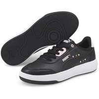 Puma Tori Galentines Sneaker, Black Black-Chalk Pink, 37.5
