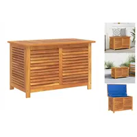 VidaXL Gartenbox mit Lüftungsschlitzen 90x50x56cm Massivholz Akazie