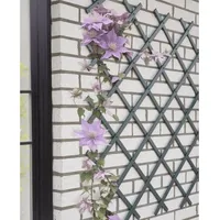 VidaXL Garten-Rankgitter 50x150 cm PVC Anthrazit