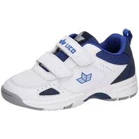 LICO Peyton V Hallenturnschuhe, Weiss/Blau, 29 EU