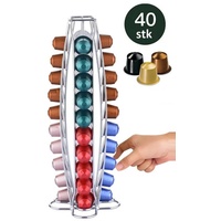 Cheffinger Kaffeekapsel Ständer Halter für 40 Kapseln kompatibel mit