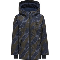 Hummel hmlOGAN Outdoorjacke Jungen 6086 dark olive 152