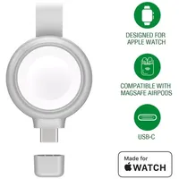4smarts MFi Fast Charger für Apple Watch, silber