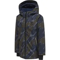 Hummel Logan Tex Mantel - Dark Olive - 176