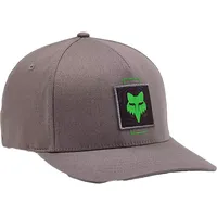 Fox Unisex-Adult Baseball Cap Taunt Flexfit HAT Pewter