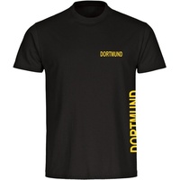 Multifanshop Kinder T-Shirt - Dortmund - Brust & Seite