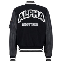 Alpha Industries PU College Jacket - schwarz, S
