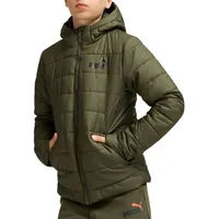 Puma Ess Padded Jacke Dark Olive 9-10 Jahre