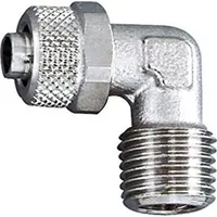 Riegler Winkel-Einschraubverschraubung, R 1/8 a., für Schlauch 10/8