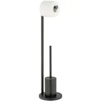 Wenko Stand WC-Garnitur Ferla schwarz