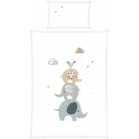 Herding babybest Elephants Kopfkissenbezug 40 x 60 cm mit