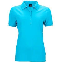 James & Nicholson Damen Elastic Poloshirt Piqué JN709" -