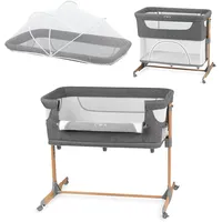 MOMI SMART Bed 4-in-1 Kinderbeistellbetten bis 15 kg, Beistellbett