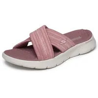 SKECHERS GO WALK Flex SANDAL IMPRESSED, Rot Sandal Gr.