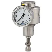 Riegler Edelstahl-Druckregler, 1.4404, nicht rückst., G 1/4, 0,5 -