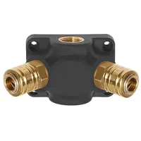 Riegler Endvert.dose G3/4, 2 Stand.kuppl. NW7,2, max. 15bar Luft