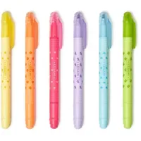 Legami Set mit 6 löschbaren Textmarkern, Magic Highlighters