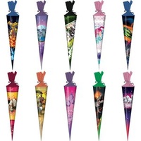 Stylex Schultüte 47167, sortiert, für Mädchen und Jungen, rund,