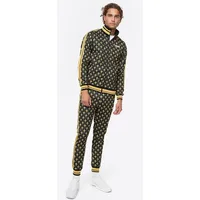 Lonsdale Trainingsanzug - Black / Yellow / Whit -