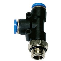 Riegler T-Steckverschr. »Blaue Serie«, L-Form, drehbar, G 1/2 a.,