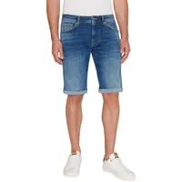 Pepe Jeans Jeansshorts STRAIGHT SHORT mit Stretch blau W