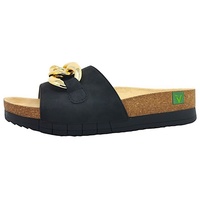 Jana Shoes 8-8-27582-20 Pantoletten, schwarz