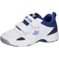 LICO Peyton V Hallenturnschuhe, Weiss/Blau, 25 EU