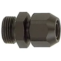 Riegler Einschraubverschraubung, Alu, für PVC-Gewebeschlauch 21x12, G 1/2