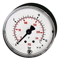 Riegler Standardmano, Kunststoff, G 1/4 hinten, 0 - 10,0