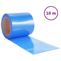 VidaXL Türvorhang Blau 200x1,6 mm 10 m PVC