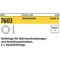 Reyher Flachdichtring DIN 7603 21x26x1,5 Aluminium 100 Stück