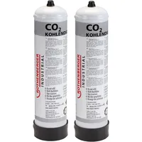 Rothenberger 2x Rothenberger Industrial Kohlendioxid CO2 36bar 950ml Schutzgas