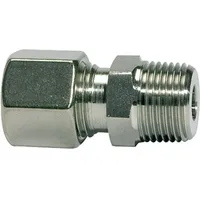 Riegler Gerade Einschraubverschraubung, R1/8, Rohr- Ø6, ES 1.4571, 315bar