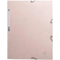 Exacompta 55274E 25x Sammelmappe 3Kl A4 400g, Nude,