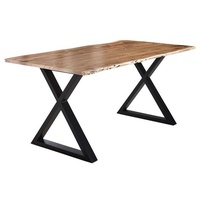 Ab:stil.art.moebel Lubin 160 x 77 x 85 cm schwarz