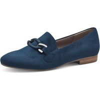 Jana Slipper mit Blockabsatz Vegan, Blau (Navy), 37 EU